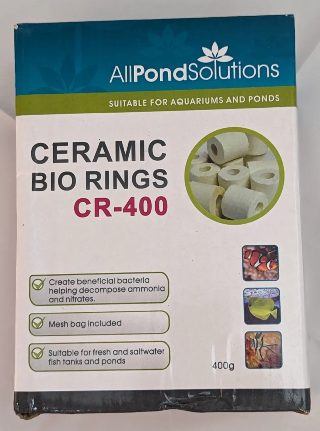 Ceramic Rings Filter Media 400g